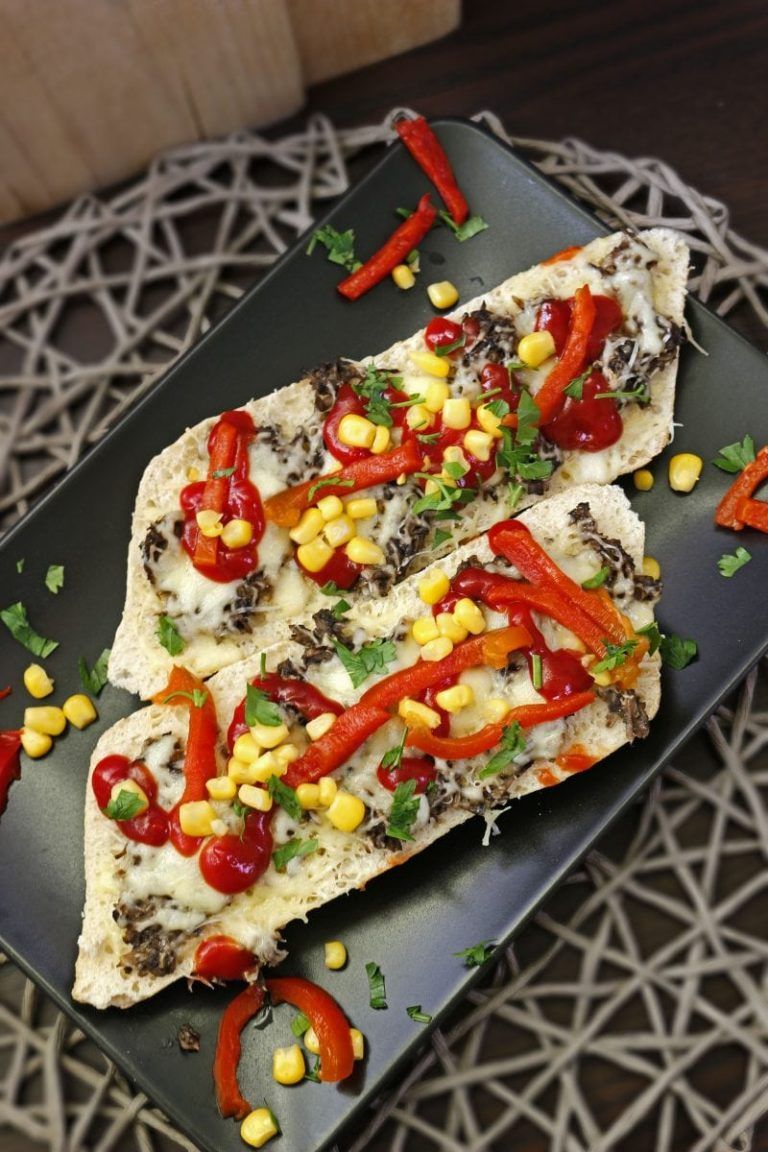 Zapiekanka z pieczarkami