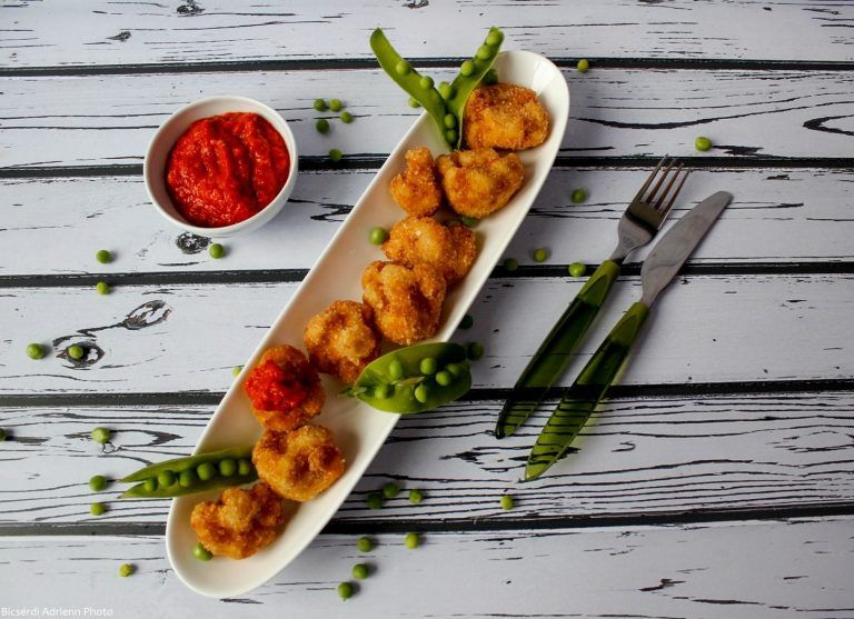 Panierowany kalafior