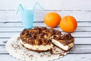 Ciasto pomarańczowe bez pieczenia