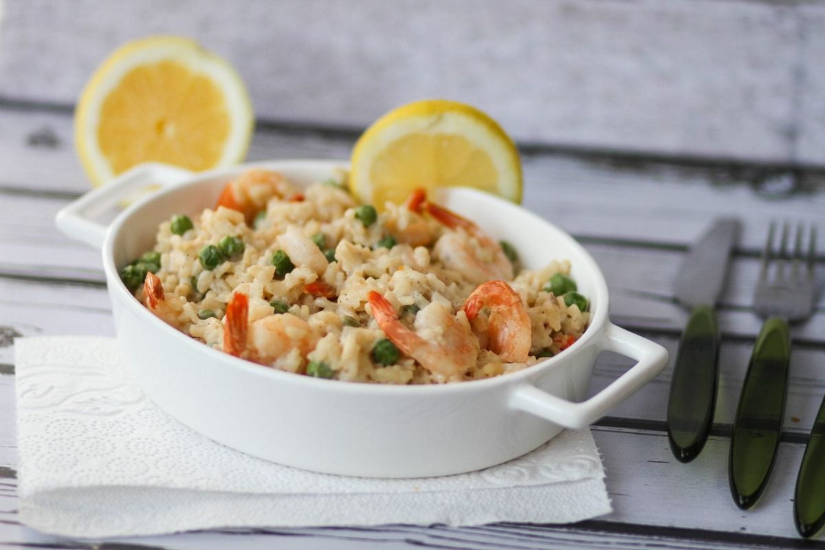 Risotto z krewetkami ⋆ MeCooks Blog