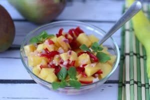 Salsa z mango z papryką
