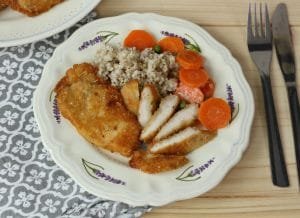 Kurczak w panierce z parmezanu