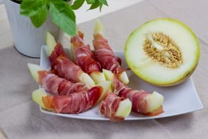 Melon z szynką parmeńską