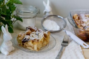 Pudding z czerstwego pieczywa