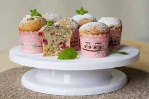 Muffiny kefirowe z owocami