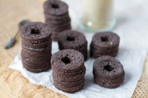 Ciasteczka kakaowe z brązowym cukrem