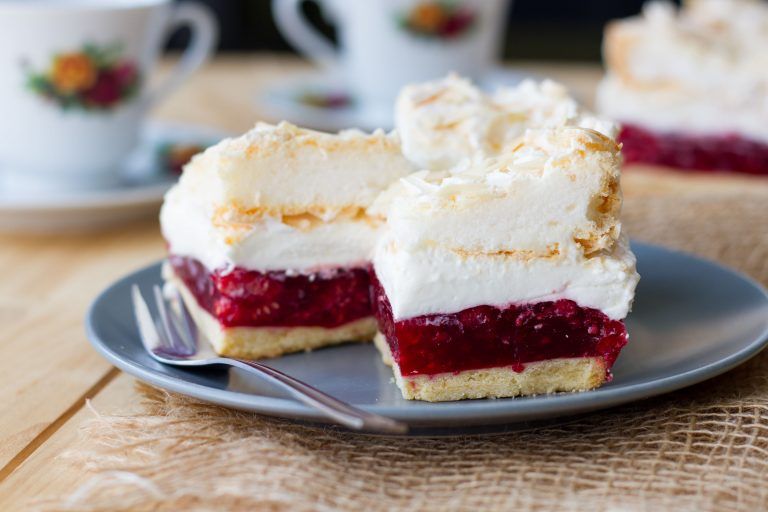 Ciasto "Malinowa chmurka"