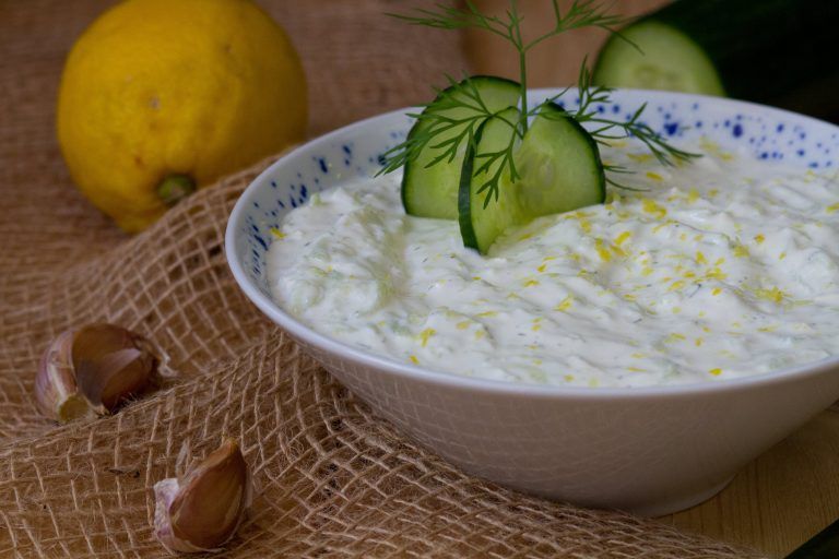 Tzatziki ogórkowe