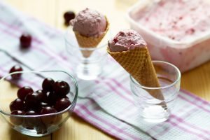 Lody jogurtowe