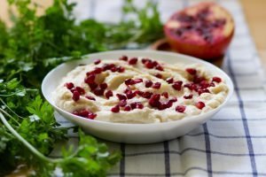 Puree z pieczonego selera