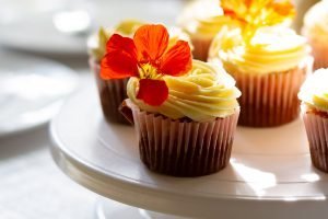 Wegańskie muffiny z melonem