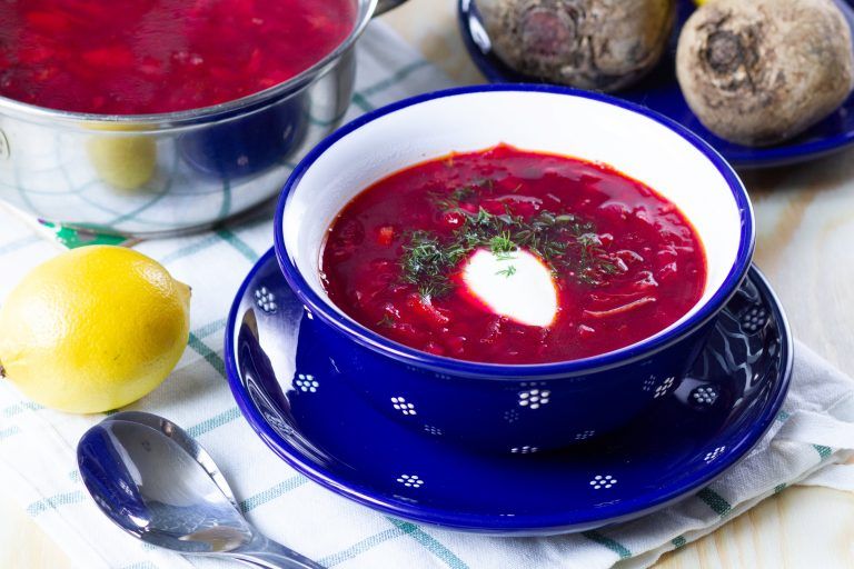 Barszcz po ukraińsku