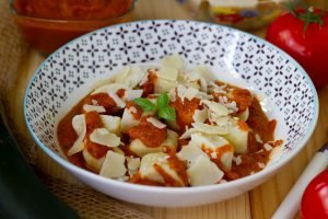 Gnocchi z ricottą i sosem pomidorowym
