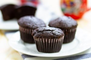 Muffiny z czekoladą
