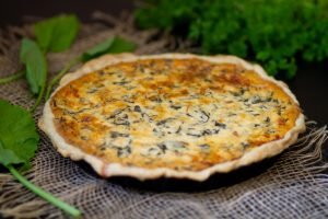 Quiche ze szczawiem