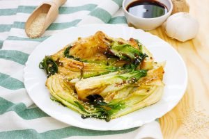 Grillowany pak choi