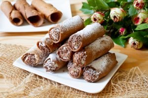 Sycylijskie cannoli z ricottą