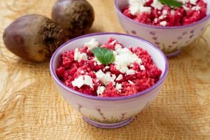 Risotto z burakiem