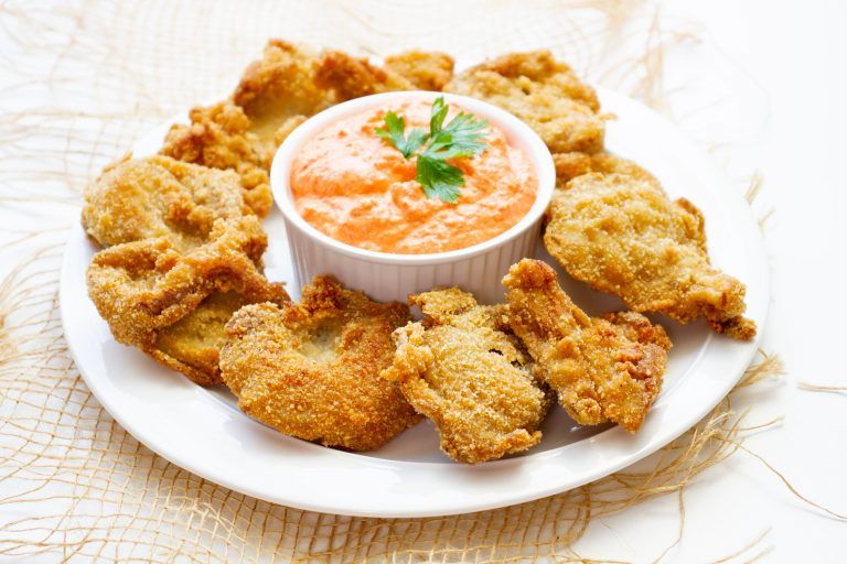 Boczniaki w panierce