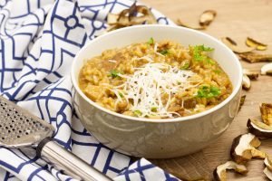 Risotto z grzybami leśnymi przepis