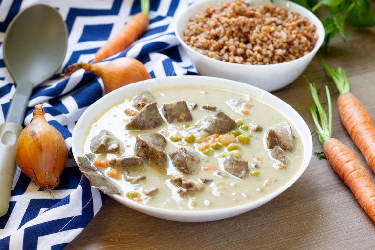 Gulasz z serc wieprzowych przepis