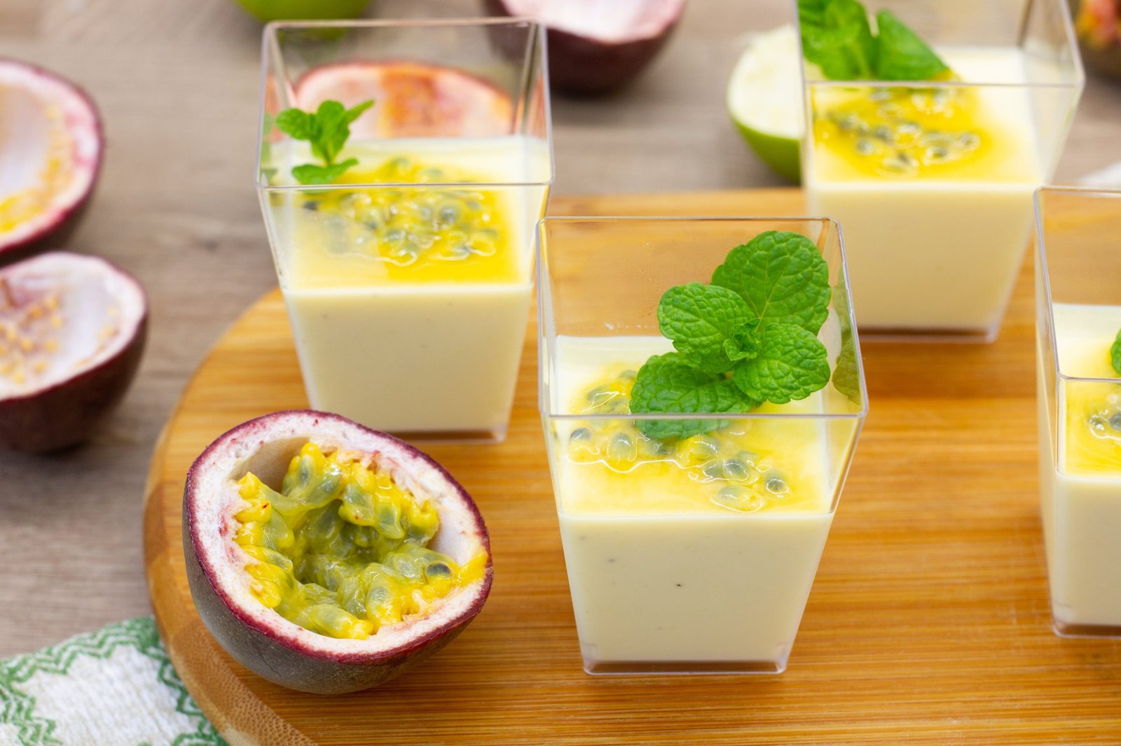 Przepis na posset z marakui