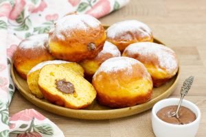 Przepis na pączki z Nutellą