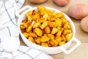 Przepis na pieczoną kostkę ziemniaczaną