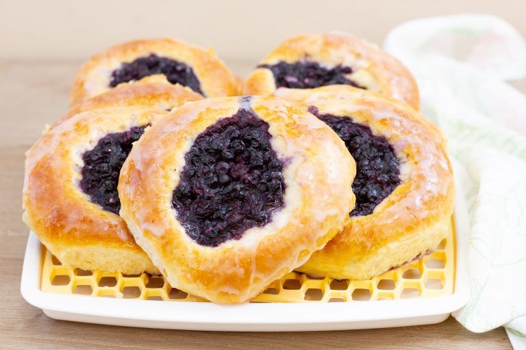 Przepis na jagodzianki z lukrem